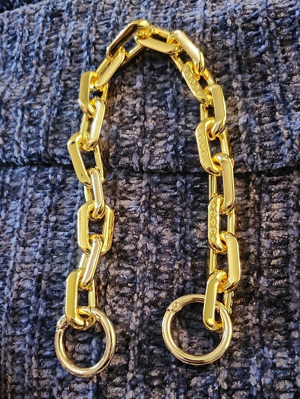 Chunky Gold Link Chain  Bag Extender- Women's Fashion Accessory  Heavy
